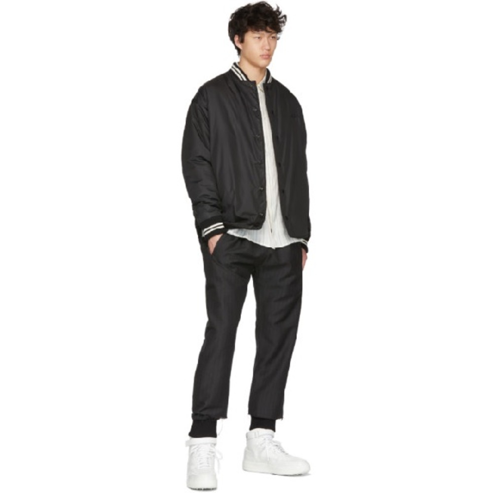 424 NYLON VARSITY JACKET